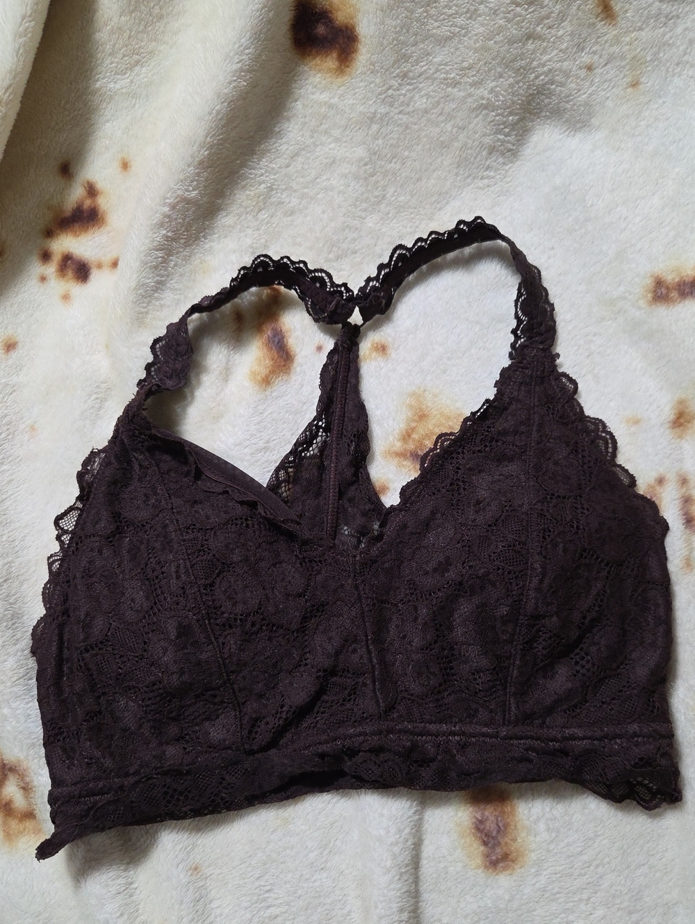 Maurices Lace Racerback Bralette - Brown